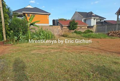 Juja kenyatta road plots